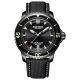 Reef Tiger Aurora Deep Ocean Cassa in acciaio quadrante blu Orologi Meccanici Autoamtici RGA3035-YBB