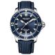 Reef Tiger Aurora Deep Ocean Cassa in acciaio quadrante blu Orologi Meccanici Autoamtici RGA3035